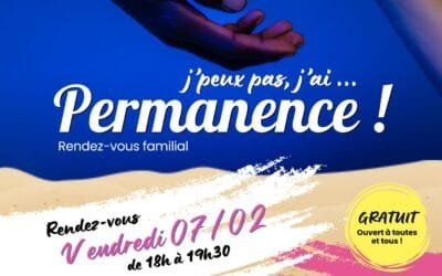 Permanence du 07 février animée par Elisabeth BOUDERLIQUE